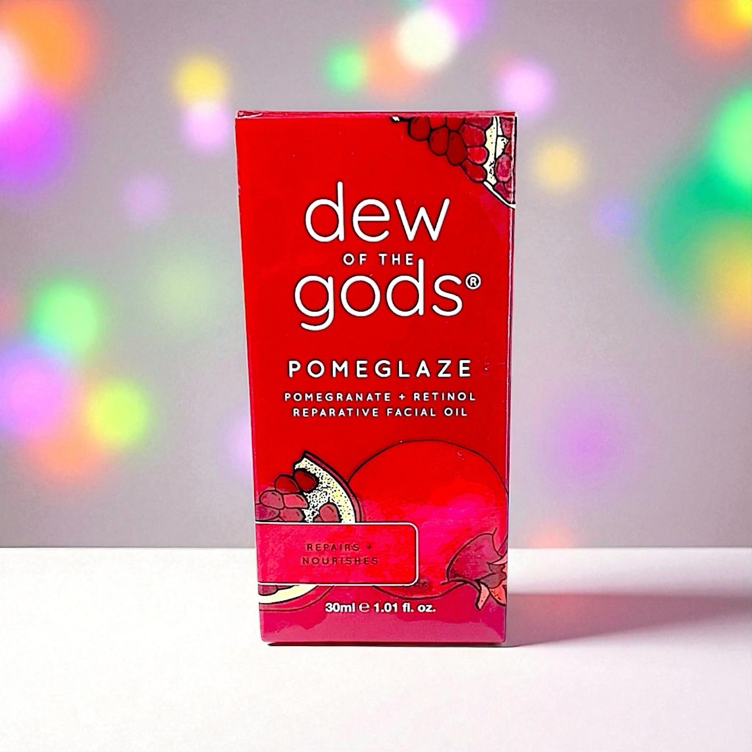 DEW OF THE GODS Pomeglaze Pomegranate + Retinol Facial Oil 1.01 fl oz Ne... - $24.74