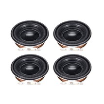 uxcell 3W 4 Ohm DIY Speaker 40mm Round Shape Replacement Loudspeaker 4pcs - $32.99