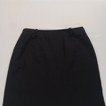 Max Studio A712Q11B Women's Rear Zipper & Slit Black Pencil Skirt Size 10 image 10