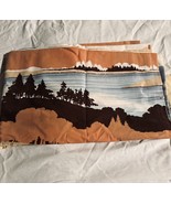 Vintage 1970s Burlington House Sheets The Mountains Nature Lake Pine Tre... - $1,196.86 MXN