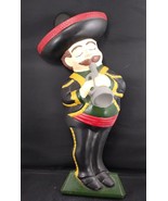 VINTAGE CHALKWARE Mariachi TRUMPET Bugle Plaster Vintage Wall Hanging - €12,09 EUR
