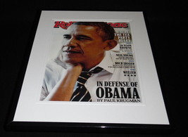 Barack Obama Framed 11x14 ORIGINAL 2014 Rolling Stone Magazine Cover Road Ahead - £25.90 GBP