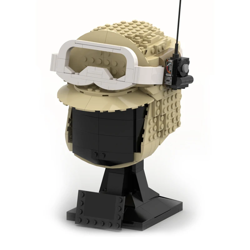  bust building blocks moc 75564 army cap hat bricks soldier model space movie character thumb200