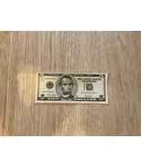 Rare $5 Five Dollar Bill Series A Currency US 2003 - £79.83 GBP