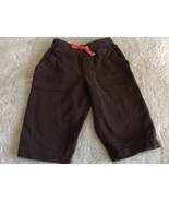 Carters Boys Brown Orange Faux Drawstring Pants Pockets 6 Months - €2,52 EUR