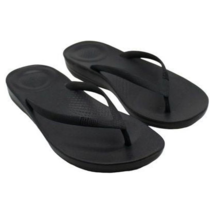 FitFlop iQushion Ergonomic Flip-Flops All Black 6 - *NEW*, Free Shipping - $37.55 CAD