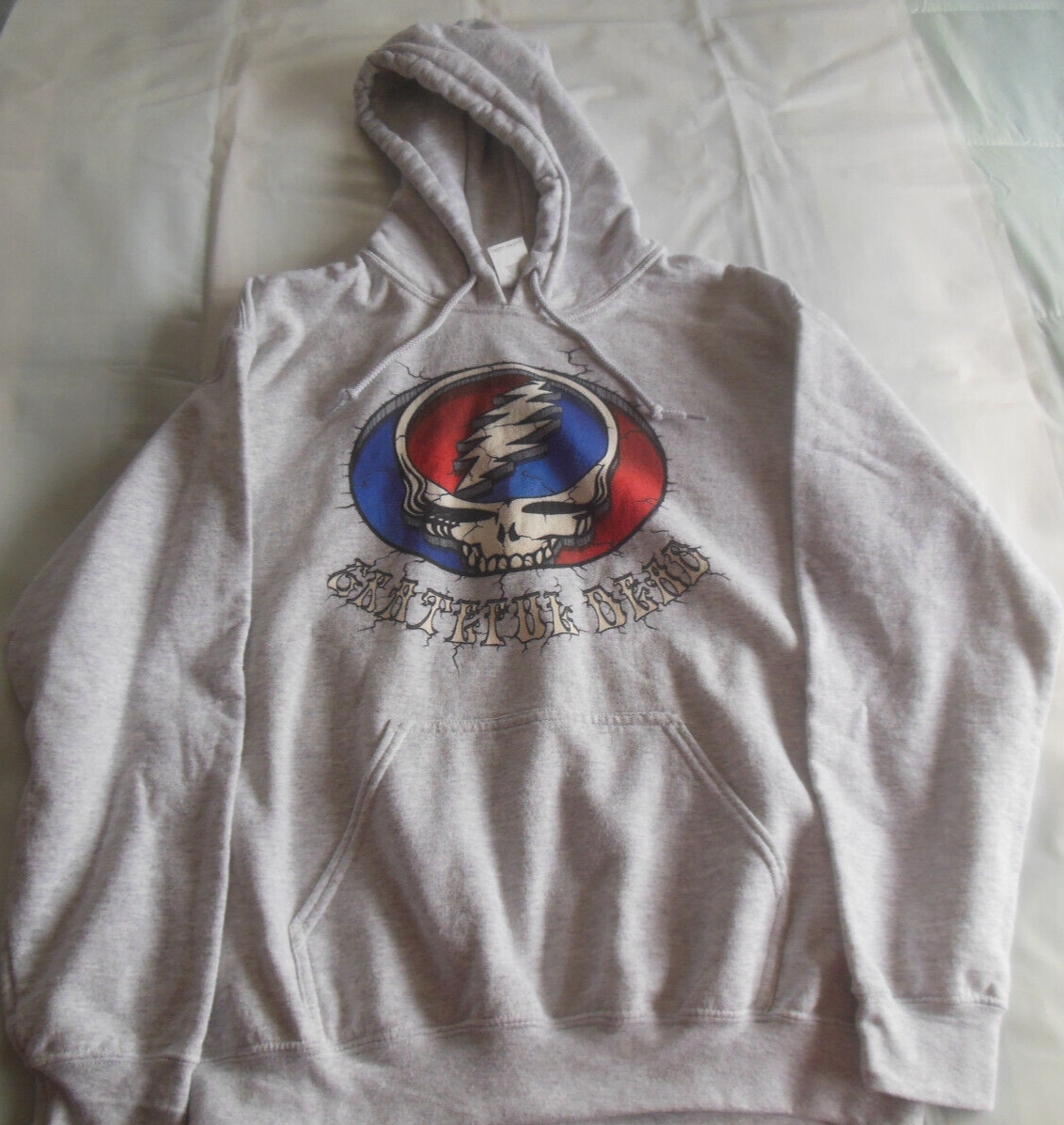 Grateful Dead Grey Hooded Sweatshirt