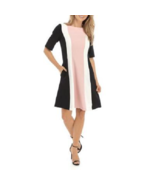 NEW JESSICA HOWARD BLACK PINK COLOR BLOCK CAREER DRESS SIZE  12 SIZE 14 ... - $49.99+