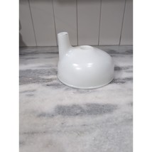 Sunbeam Mixmaster Juicer Funnel, Vintage Milk Glass Replacement Bowl Whi... - £10.22 GBP