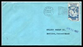 1934 US Cover - Jamaica, New York to Meriden, Connecticut Q13 - $2.96