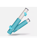 Flint Lint Roller Aqua Blue Retractable Refillable Lint Roller 30 Sheets NEW ! - $9.47