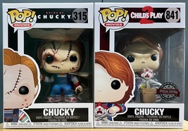 Funko Pop Chiilds 2 Play Chucky 841 and Chucky 315 Combo - £63.01 GBP