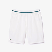Lacoste Novak Special Shorts Men&#39;s Tennis Pants Sports White NWT GH741354G001 - £85.34 GBP