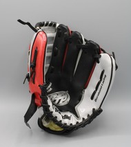 Franklin 4614 Baseball Glove 10.5&quot; RHT Ready To Play Series Red Gray Black - £11.64 GBP