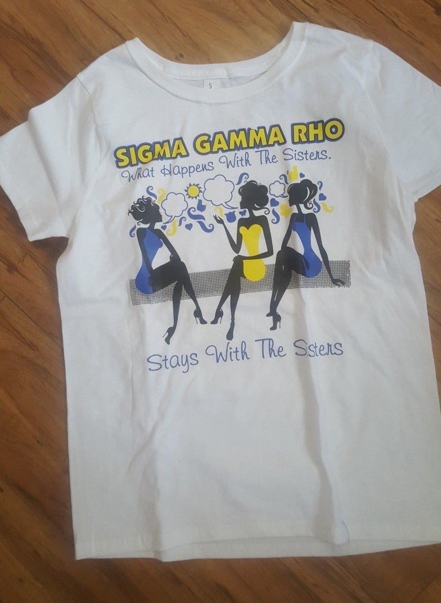 SIGMA GAMMA RHO SORORITY T-SHIRT 1922 S-G-Rho Poodle T-shirt - $19.22
