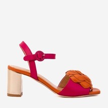 The Salerno Fuchsia Leather Women Sandal image 5