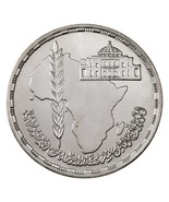 1410-1990 Égypte 5 Pounds Pièce Argent En Bu, Union&#39; Africain Parliament... - $72.36 CAD