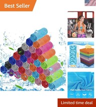 Soft &amp; Lightweight 50 Pack Cooling Sweat Towels - Perfect for Every Acti... - $45.00