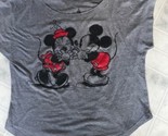Disney Parks Exclusive Mickey and Minnie Mouse Giggling T-Shirt X-Large ... - $33.86