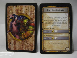 2005 World of Warcraft Board Game piece: Event Card - The Hinterlands War - £0.77 GBP