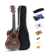 Batking Ukuleles Tenor 26&#39;&#39; Ukeleles Solid Top mahogany Tenor Uke Gig Ba... - $49.46