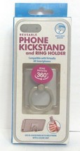 ReTrak - Finger Grip/Kickstand for Mobile Phones - Silver - $7.84