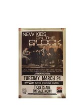 New Kids On The Block Poster Concert Gig - £14.02 GBP