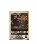 New Kids On The Block Poster Concert Gig - $24.57 CAD