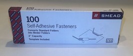 Smead Fasteners Self Adhesive Fasteners 2&quot; Capacity No. 2ABF UPC. 68220 - $9.80