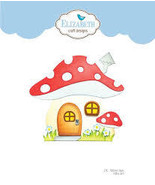 Mushroom House Folding Card Die Set. Elizabeth Craft Designs CLEARANCE - $27.35 CAD