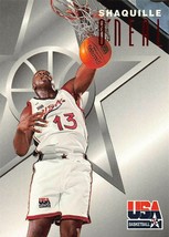 1998 Skybox TEXACO Team USA #7 Shaquille O&#39;Neal Los Angeles Lakers  - £0.69 GBP