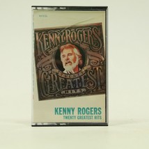 Kenny Rogers Twenty Greatest Hits Cassette 1983 Retro Country Music - £5.79 GBP