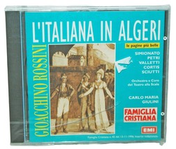 Verdi Rossini L&#39;italiana In Algeri Famiglia Cristiana Music CD - Italian Version - $10.00