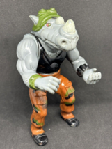 1988 Playmates 5&quot; Rocksteady TMNT NO ACCESSORIES Teenage Mutant Ninja Tu... - $12.86