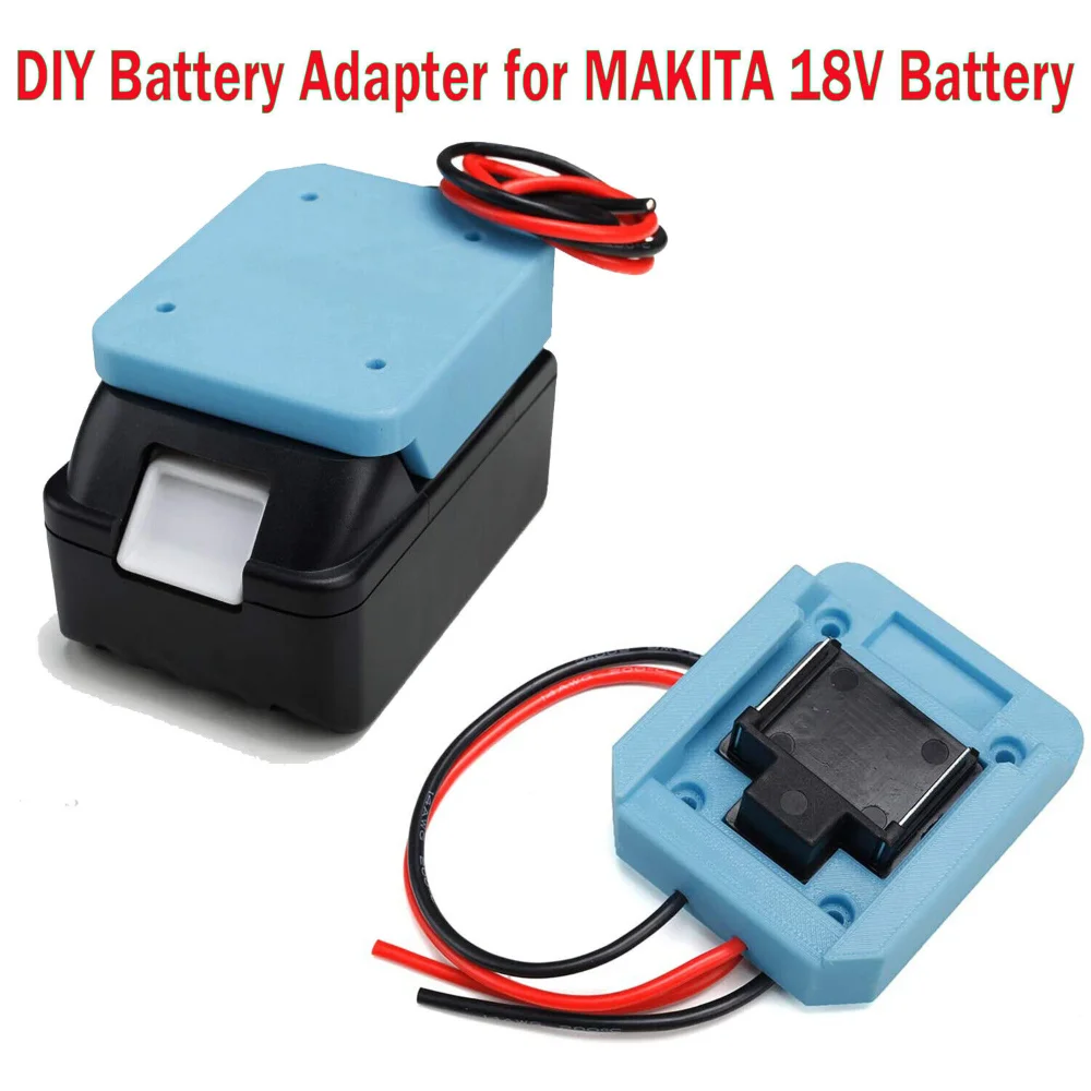 Power Wheels Adaptor for Makita 18V Li-ion Battery Power Mount Connector DIY Ada - £35.21 GBP