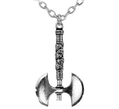 Primary image for Alchemy Gothic Double Axe Pendant Metal Wear Viking Alchemy's Oldest Style P11