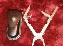 Gerber Multi Plier Tool Knife With Leather Belt Case Sheath Holder Early... - $84.99