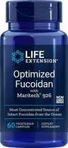 NEW Life Extension Optimized Fucoidan with Maritech 926 60 Vegetarian Capsules - £21.94 GBP