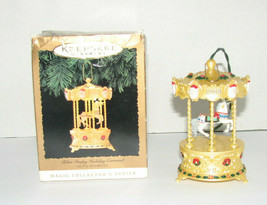 Hallmark Keepsake Ornament Tobin Fraley Holiday Carousel - £13.18 GBP