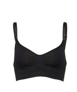 SKIMS Seamless Sculpt Bralette Onyx Black Stretch No-Slip Sz L - XL, New! - $18.80