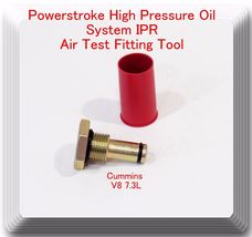 Air Test Fitting / Tool For V8 7.3L Powerstroke High Pressure Oil System IPR - £10.81 GBP