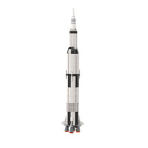 Saturn V Space Rocket 1:220 Scale Toys 555 Pieces - £24.38 GBP
