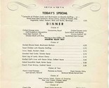 Hotel Webster Hall Menu Pittsburgh Pennsylvania 1955 - $27.72