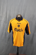 Liverpool FC Jersey (VTG) - 2001 Third Jersey by Reebok - Men&#39;s Size 44 - £71.14 GBP