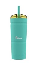 Bubba Envy S Insulated Stainless Steel Tumbler, Teal Green, 24 Fl. Oz., W/Straw - £18.13 GBP