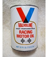 Vintage Collectible VALVOLINE RACING OIL Can - £19.67 GBP