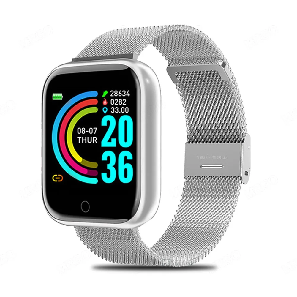 Smart Watch Man Women Smartwatch 2020 Alloy  Bluetooth Connect  Monitor Fitness  - £180.79 GBP
