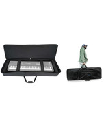 Rockville 88 Key Padded Rigid Durable Keyboard Gig Bag Case For Yamaha MX88 - £133.67 GBP
