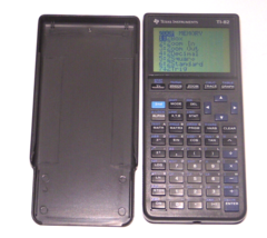 Texas Instruments TI-82 Graphing Calculator Tested &amp; Working With Cover - £11.65 GBP