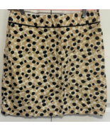 Geoffrey Benne Sport Stretch 6 Women Polka Dot Black &amp; Creme Short Skirt - €12,79 EUR